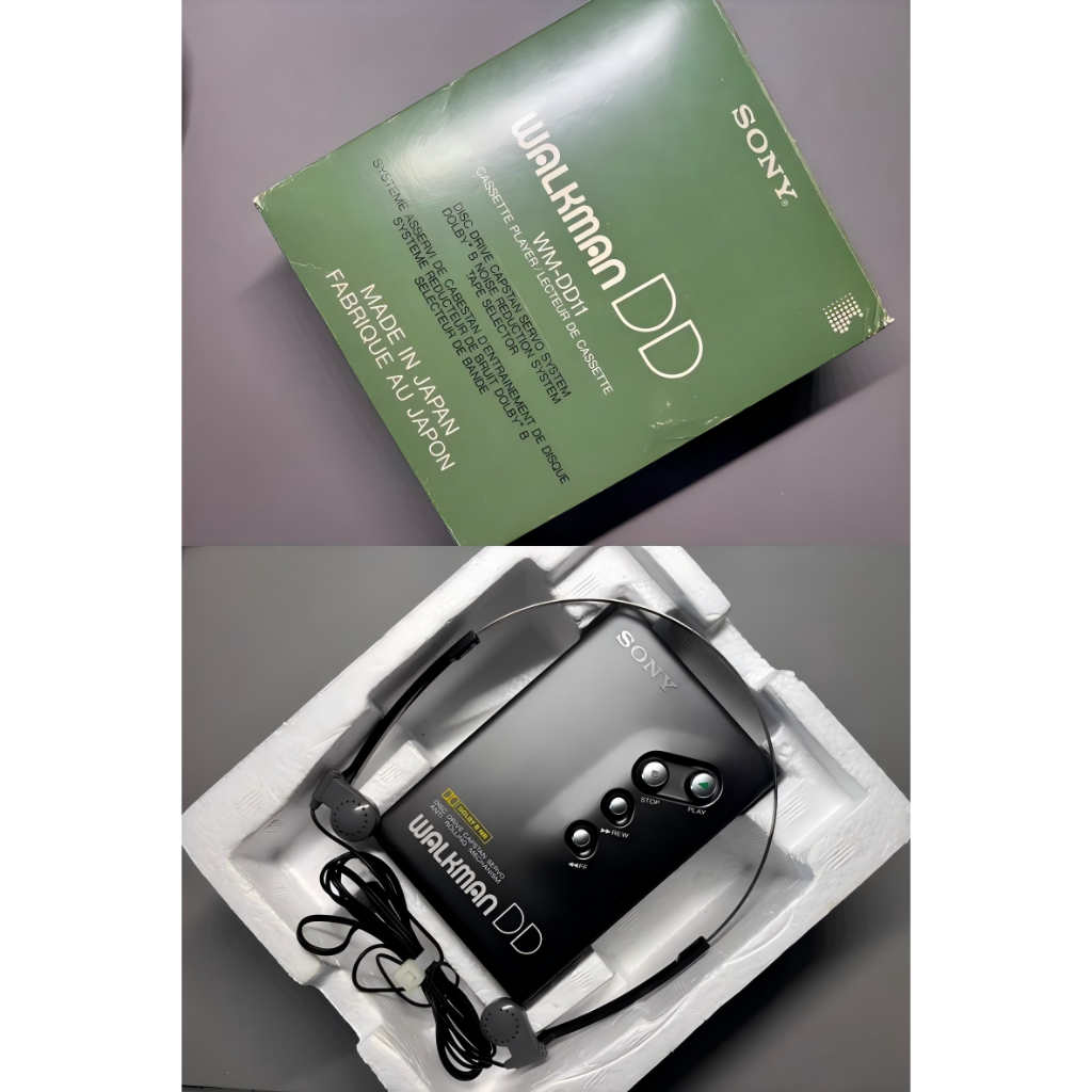 Sony Walkman WM-DD11 Cassette Player, Complete Set, Classic DD Series ...