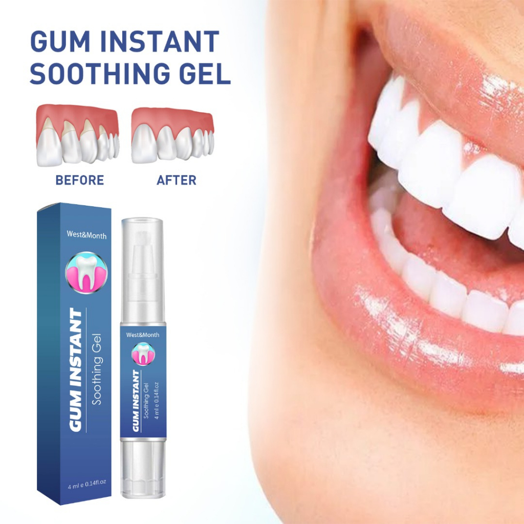 Gum Instant Soothing Gel Receding Gums Therapy Inflammation Treatment ...