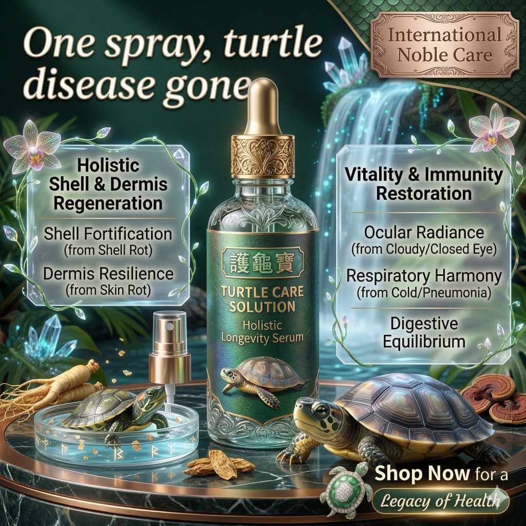 Turtle Protector Turtle Fungus Supplement Ubat Kura Kura Eye Treatment ...