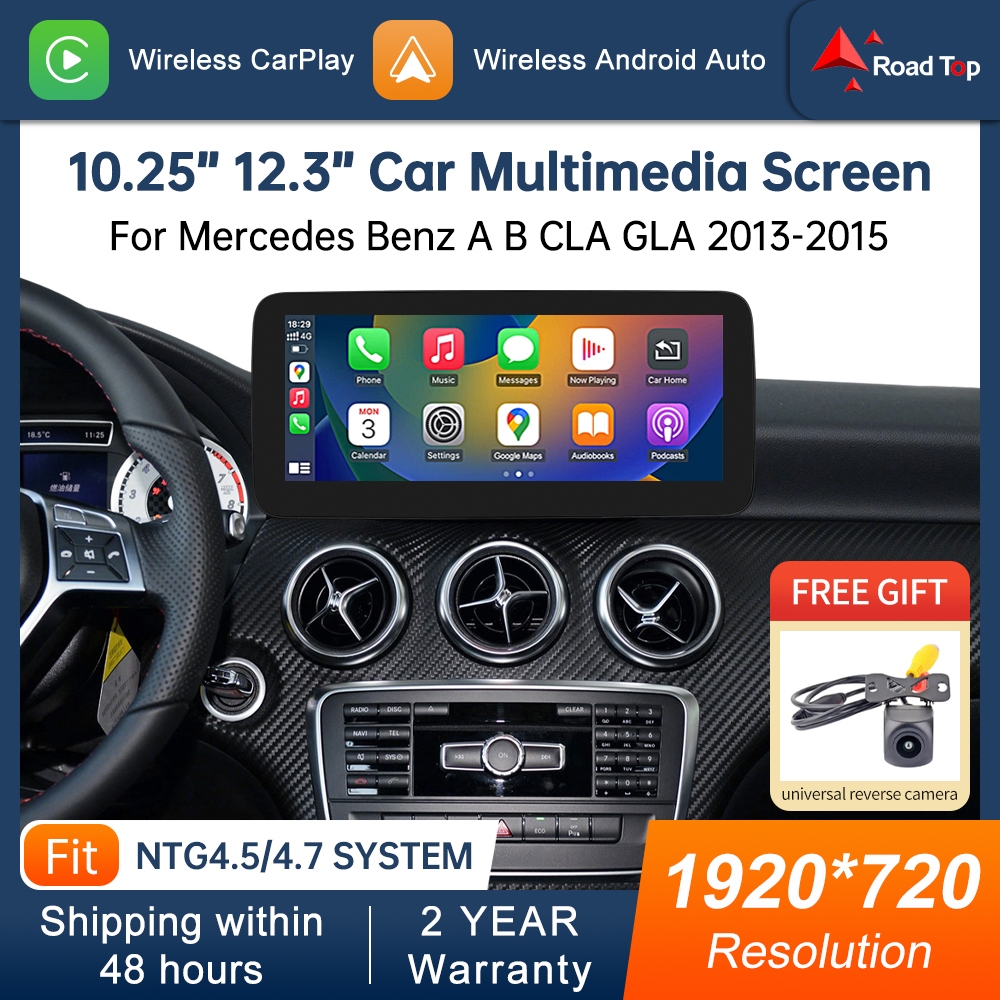 10.25/12.3 inch Car Linux System Head Unit Touch Screen for Mercedes ...