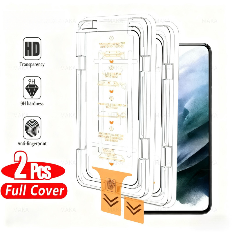 1/2PCS HD Tempered Glass Film Easy to Install FOR Honor X6 X6A X6B X6C ...