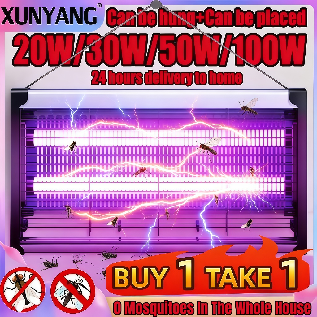 Electric Insect Killer 20/30/50/100W UV Mosquito Lamp | Fly & Insect ...