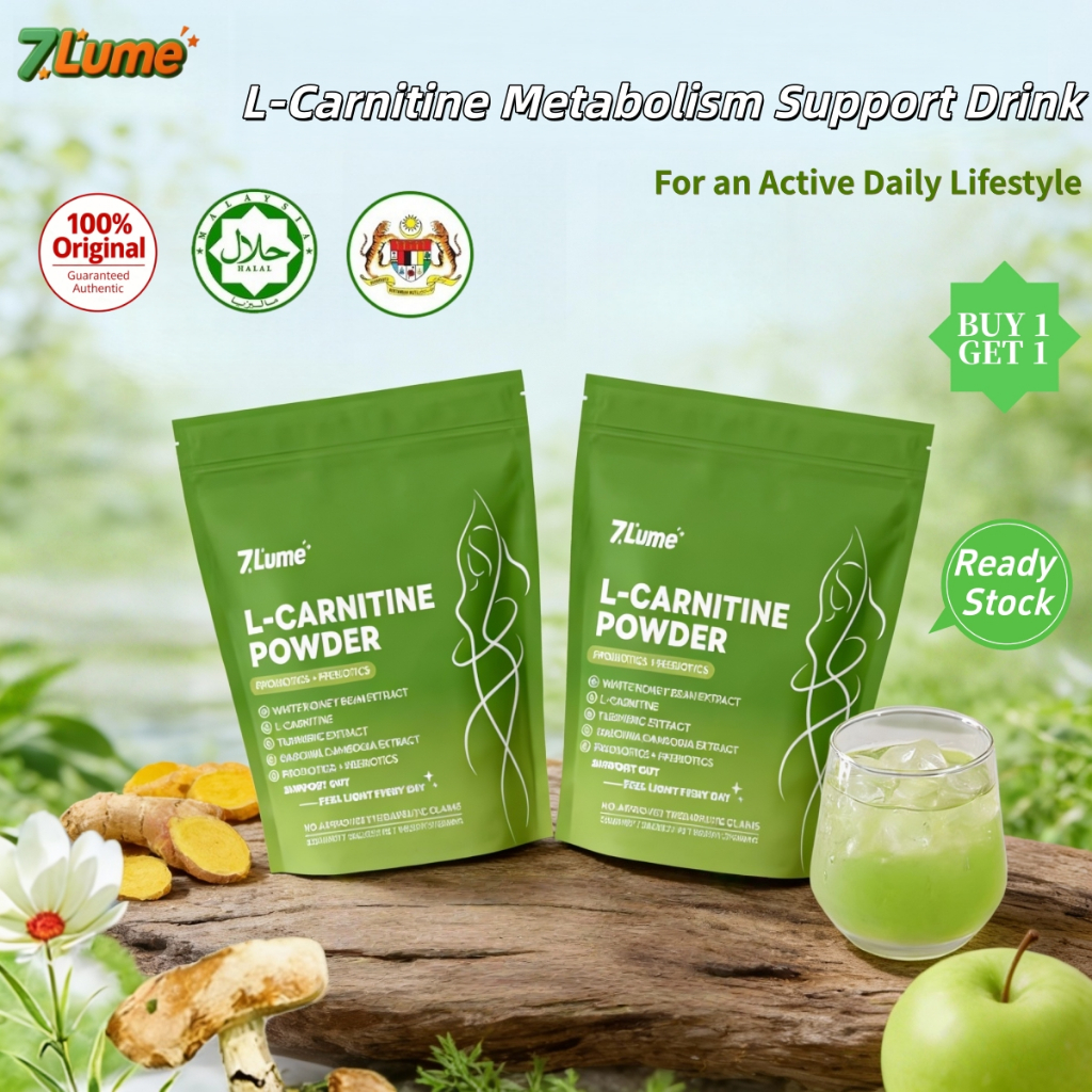 l-carnitine buy1 get 1 HALAL】[Buy 1] 7LUME Natural Slimming Supplement Drink Probiotics Detox Weight Loss Carb Blocker Sugar Control IGF-1 LR3 Storage and l lysine hal cats Grape Crush:Sour Gummy Worms