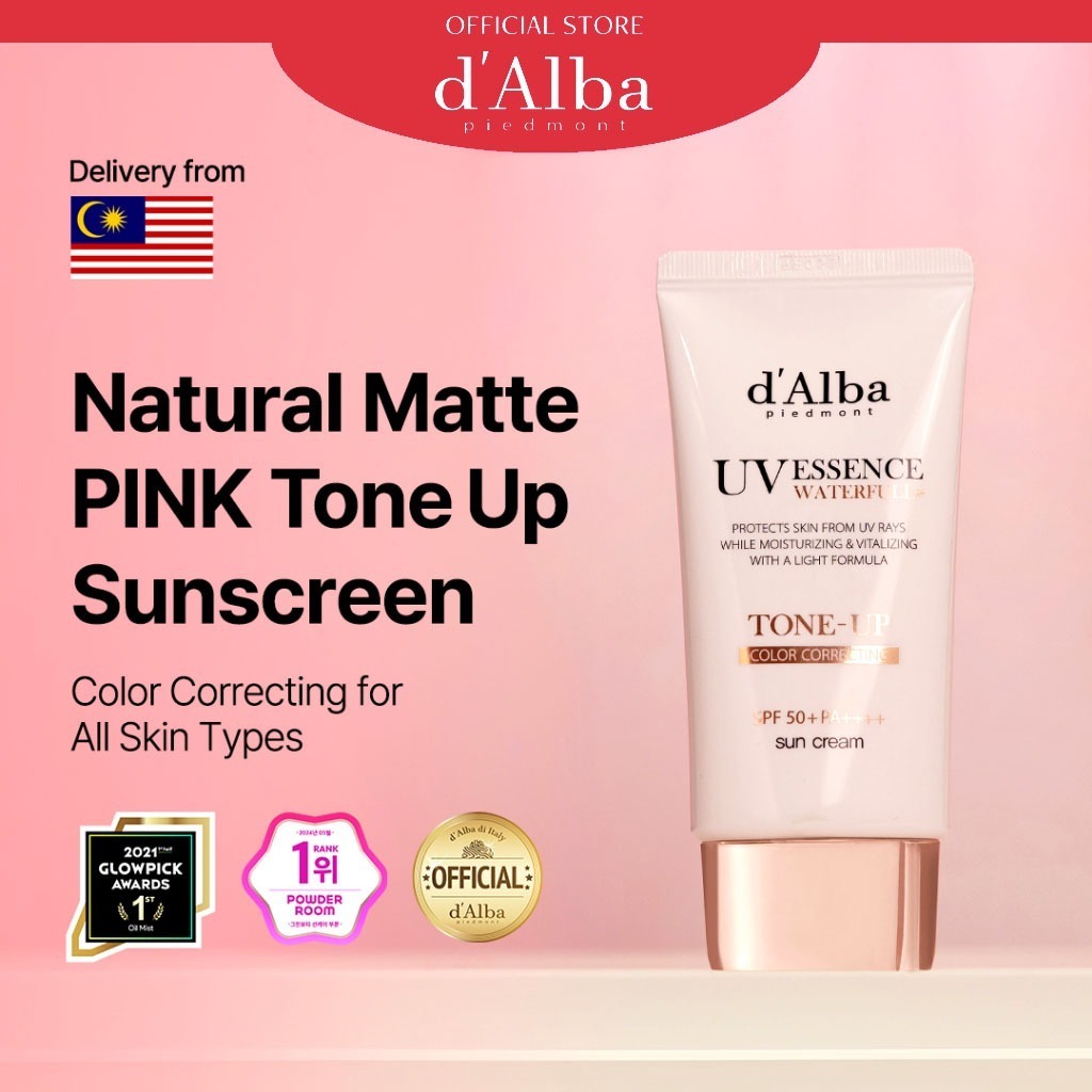 d'Alba Italian White Truffle Waterfull Tone-up Color Correcting Sun ...
