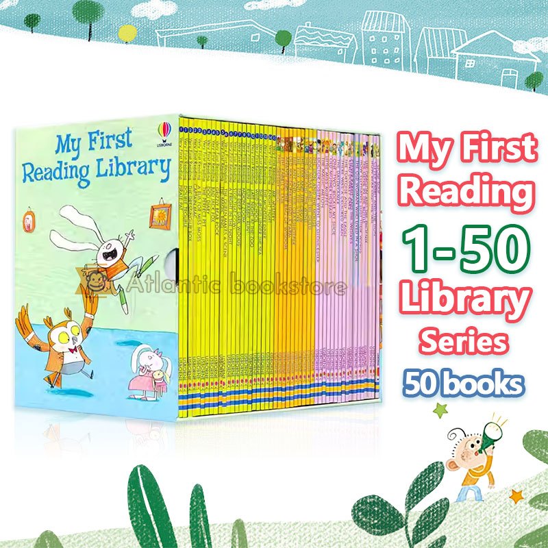 COD new onhand Usborne My First Reading Library 50 Book Collection Set ...