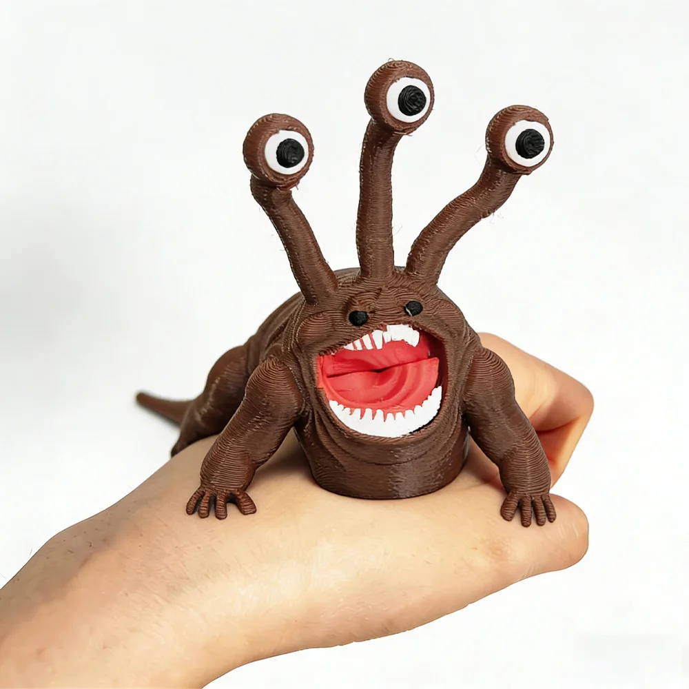 2026 Creative 3D Printed Bloop Sea Monster Action Figure Leviathan Sea ...