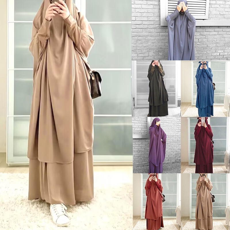 Ramadan Eid muslim Hijab Dress Turkish Islamic Robe Kaftan Maxi Dresses ...