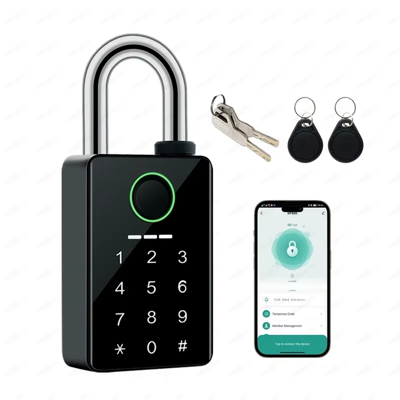 Waterproof Keyless Electronic Padlock Heavy Duty for Home House ...