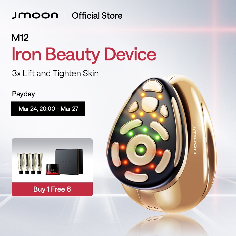 Jmoon M12 12-electrode Oversize Iron Home Use Beauty Device 3x Lift and ...