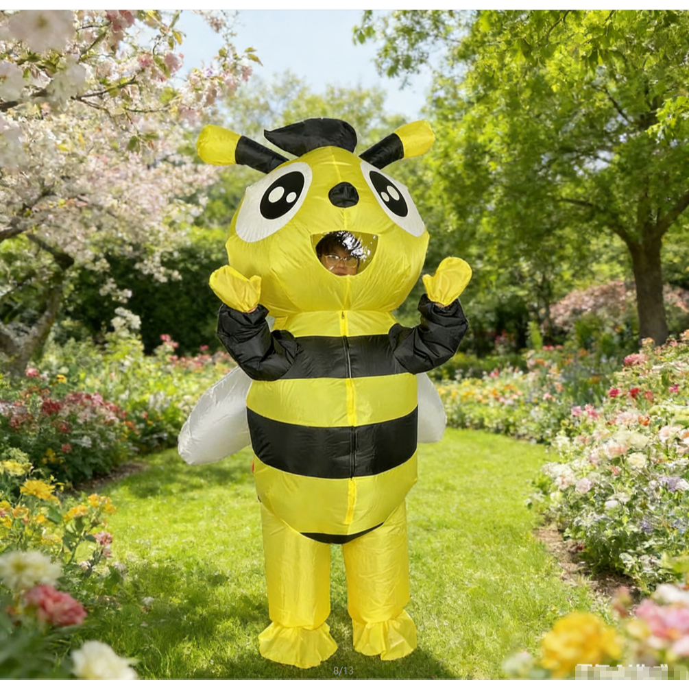 Adult Inflatable Bees and Foxes Costume Halloween Cosplay Carnival ...