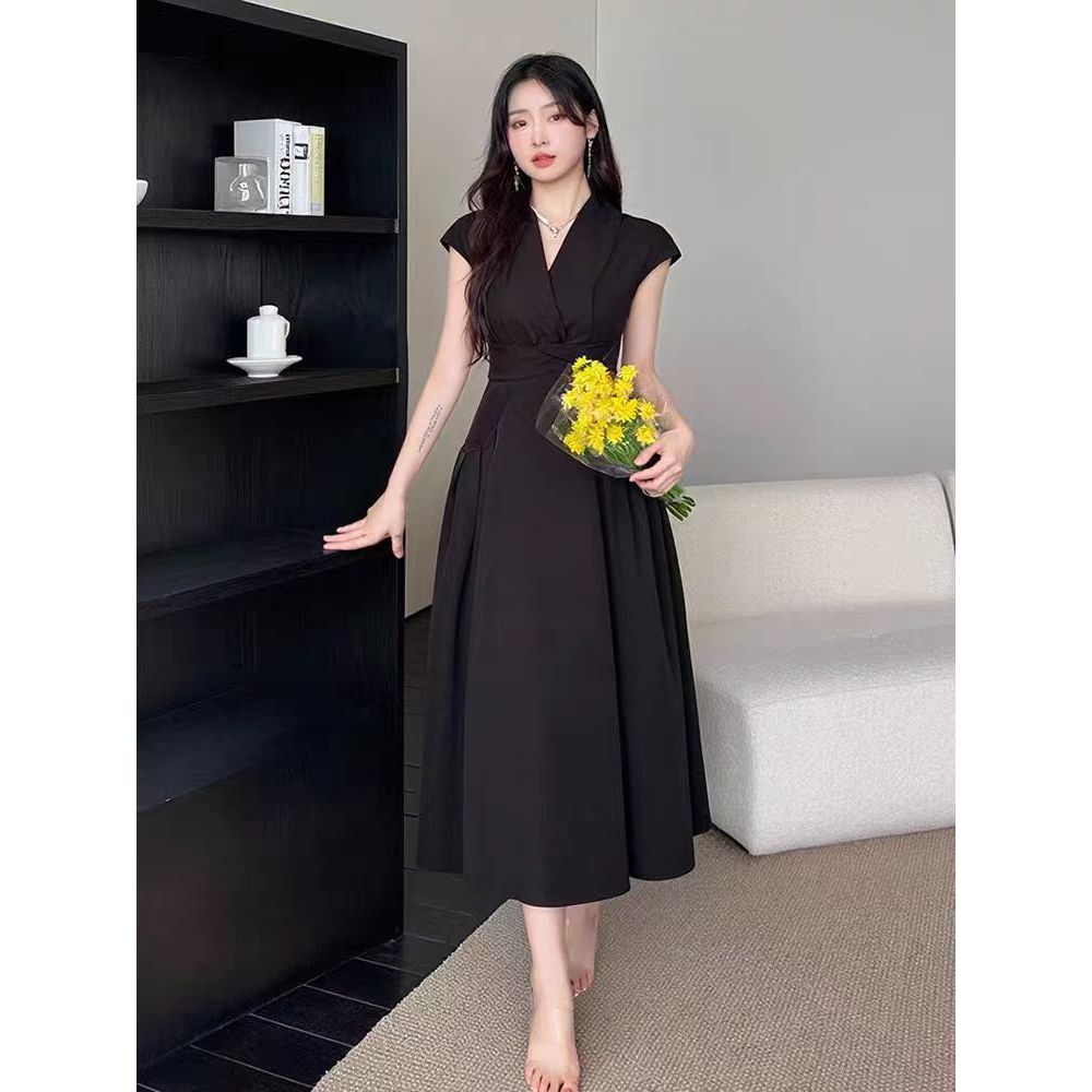 black korean dress Modest Korean Fashion Co-Ord Set for Women – Elegant & Stylish Outfit –  Morus Alba main image 1