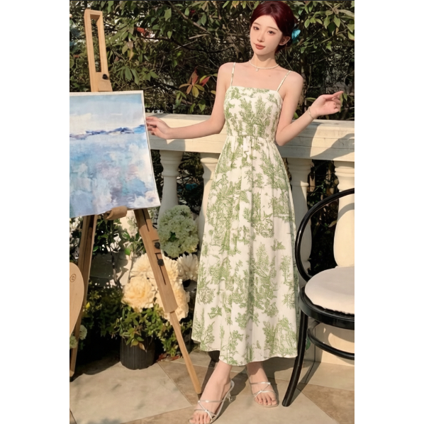 shopee green dress AOMEI Women's Green Asymmetrical V Neck Half Sleeve with Bow Tie Pleated  Midi Summer Dress (Small,Green) at Amazon Women's Clothing store