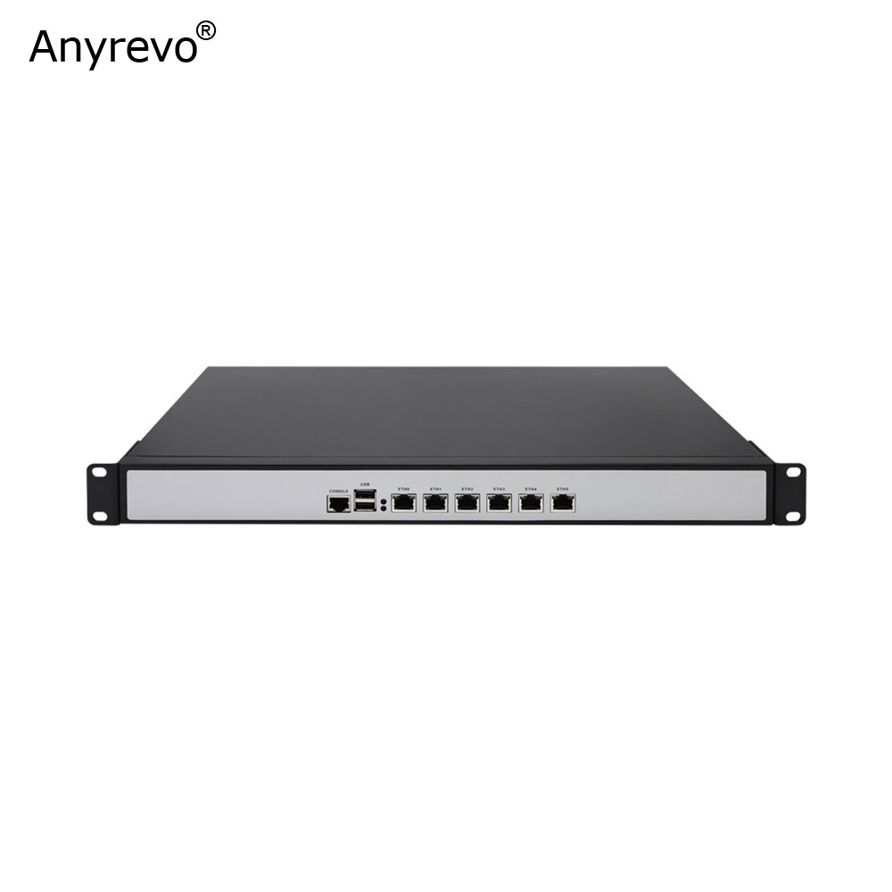 1U Rackmount Intel 12th Gen N150 Quad Core Firewall Router With 6 Intel ...