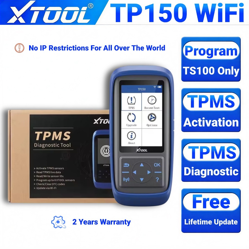 XTOOL TP150 TPMS Programming Tool Universal Activate/Relearn/Diagnosis ...