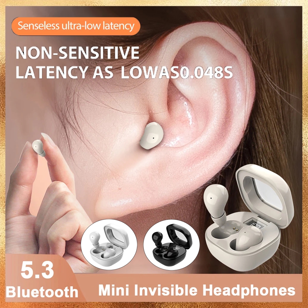 SK19 Wireless Earphone Bluetooth 5.3 TWS Noise Canceling In-Ear ...