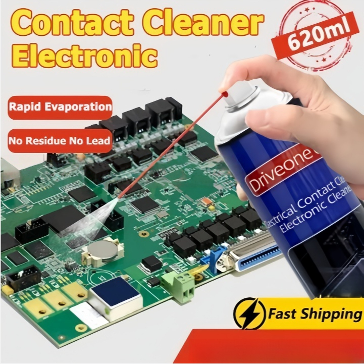 (620ml)Fast Drying Electronic Contact Cleaner Spray Contact Grease ...