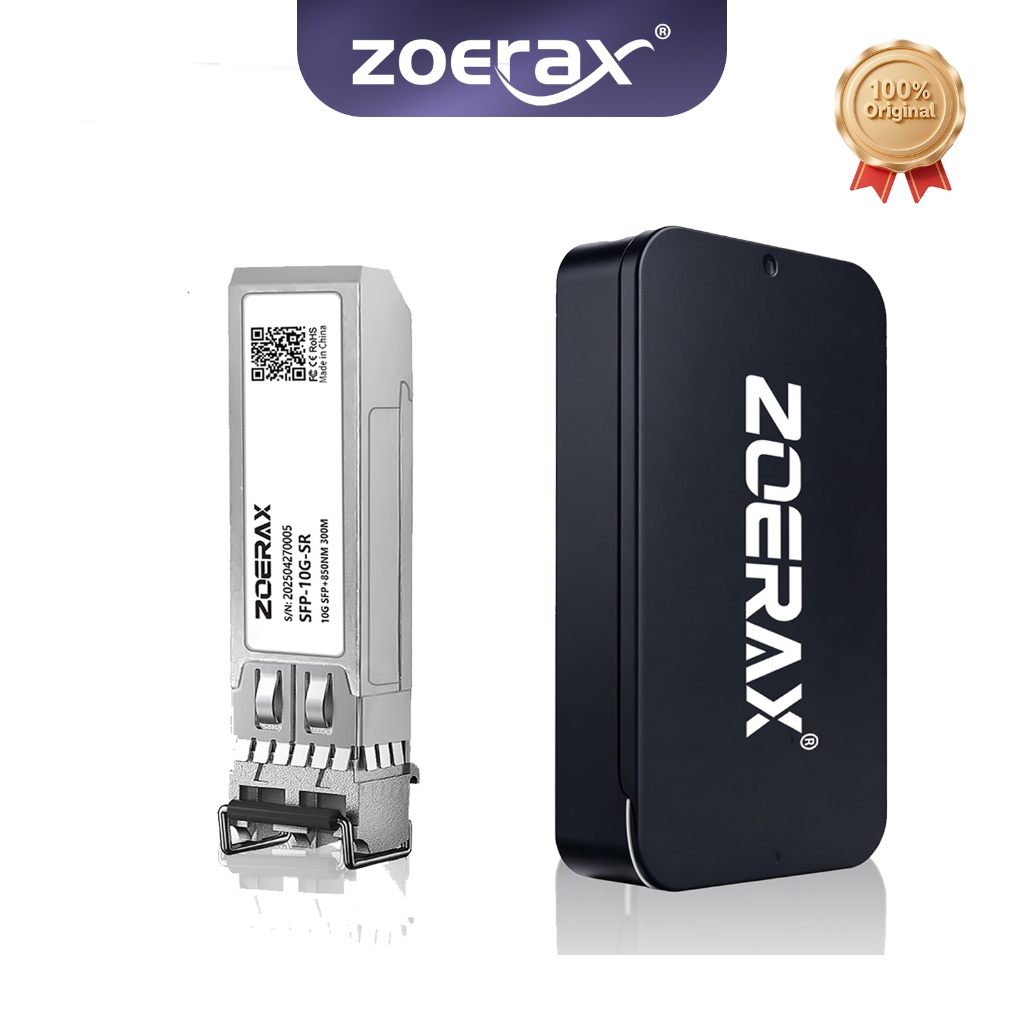ZoeRax 10G SFP Module LC Multi Mode 500m Fiber Transceiver 850nm for ...