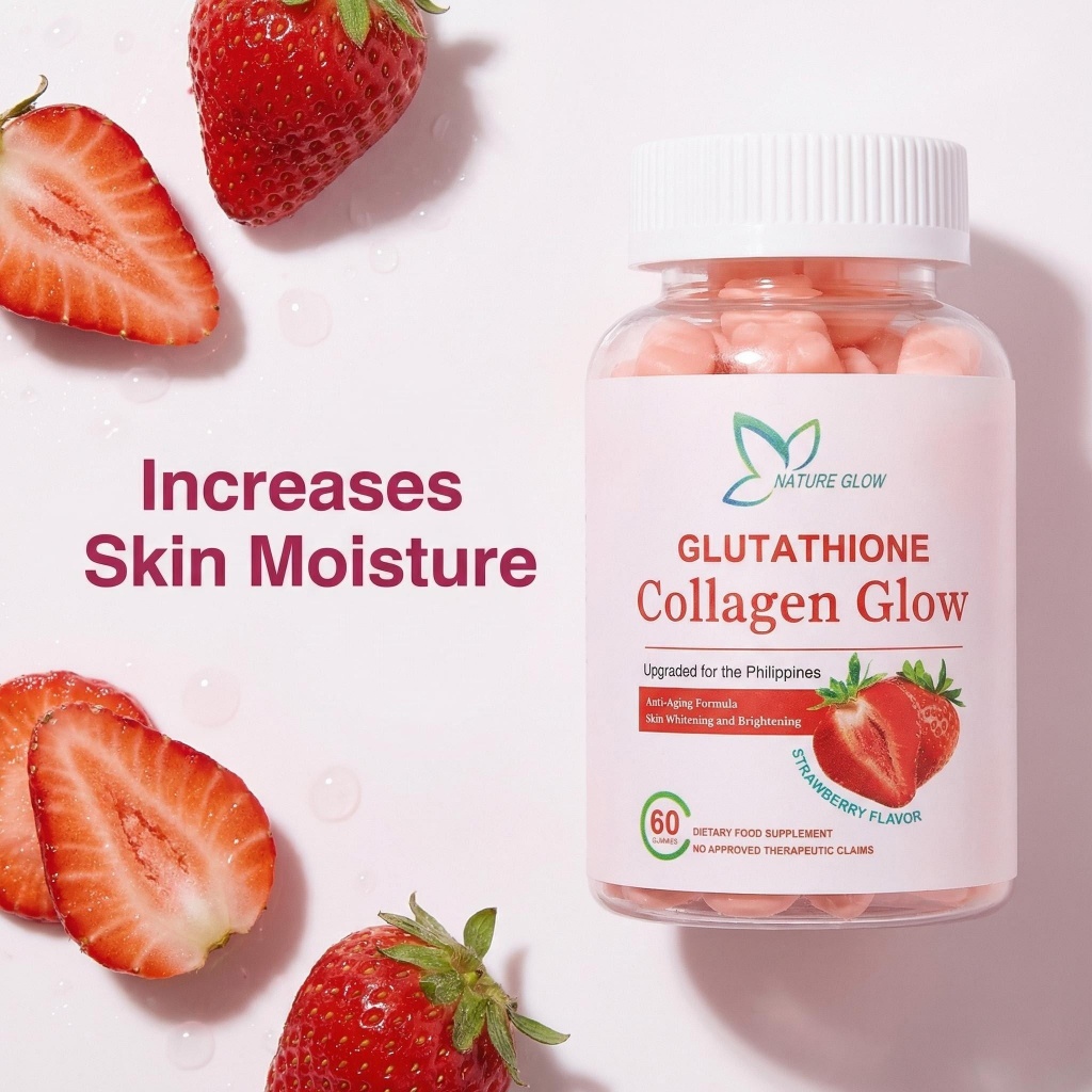 nature glow glutathione collagen glow review Whitening Skin Anti-Aging Glutathione Collagen Gummies How to Use Nature Glow