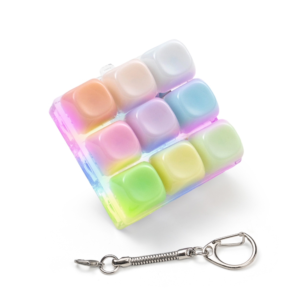 Nine-square grid colorful keycaps fidget with RGB Light Loud sound ...