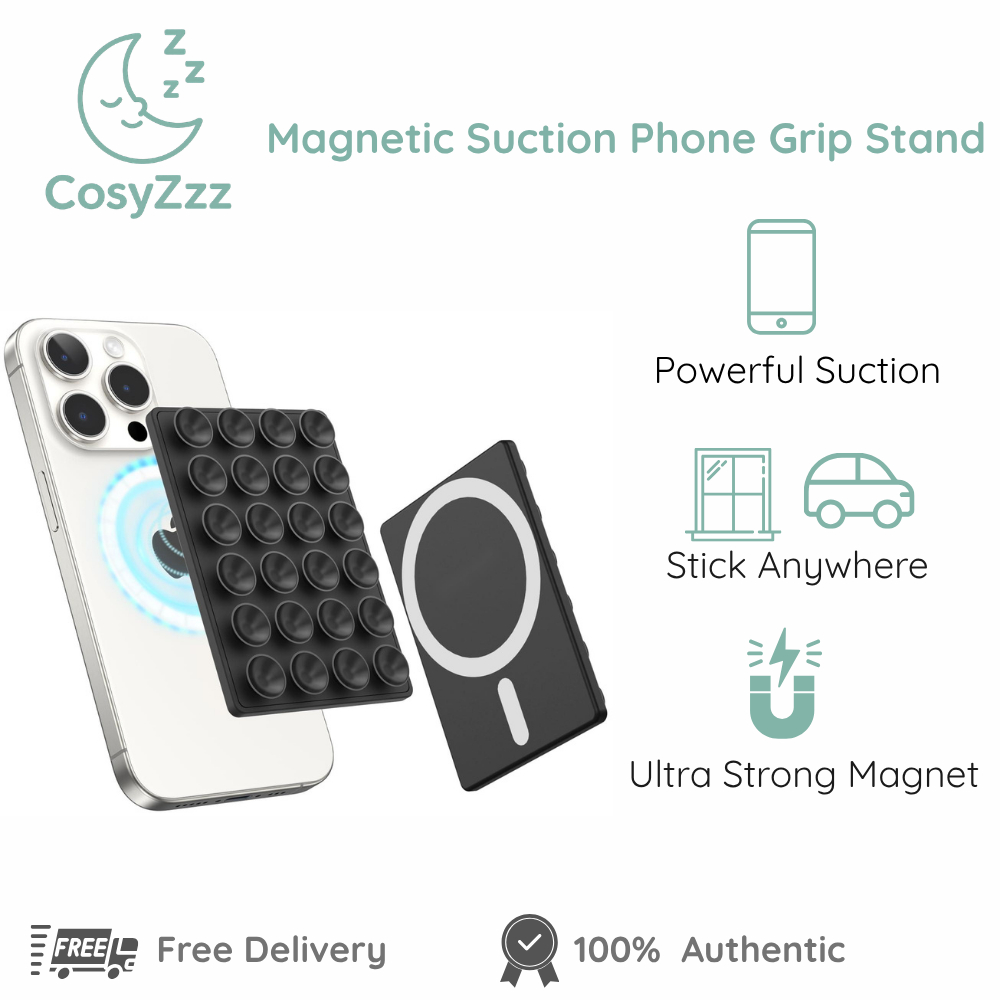 2026 Pro3 Magnetic Sticky Phone Grip Stand Removable Suction Holder ...