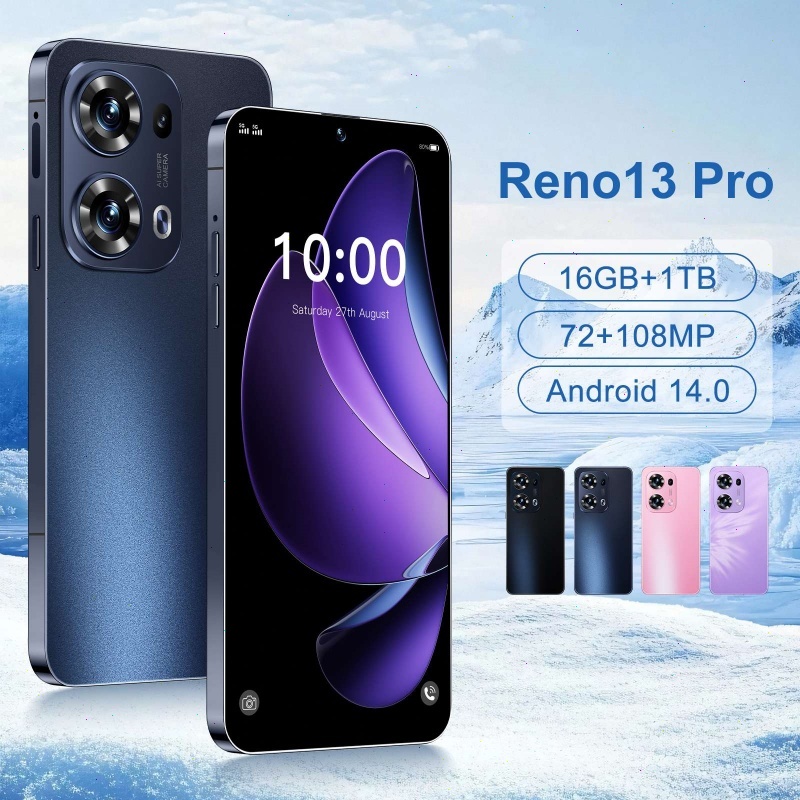 Phone Murah Reno13 Pro Handphone 16+1TB 7.3inch HD Screen Android ...