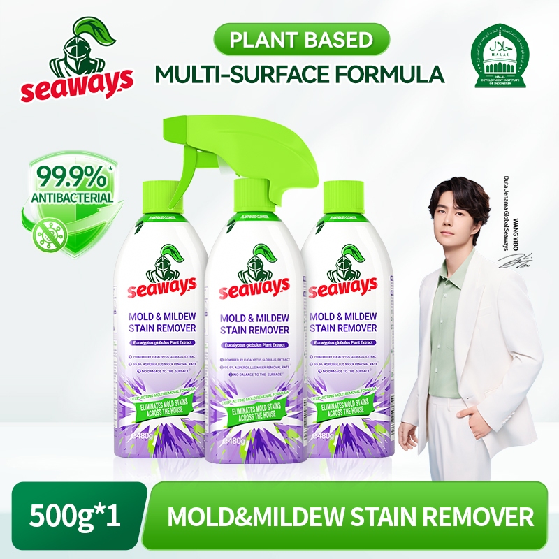 Seaways Mildew Remover 480g Mold stains and Spots through out The House ...