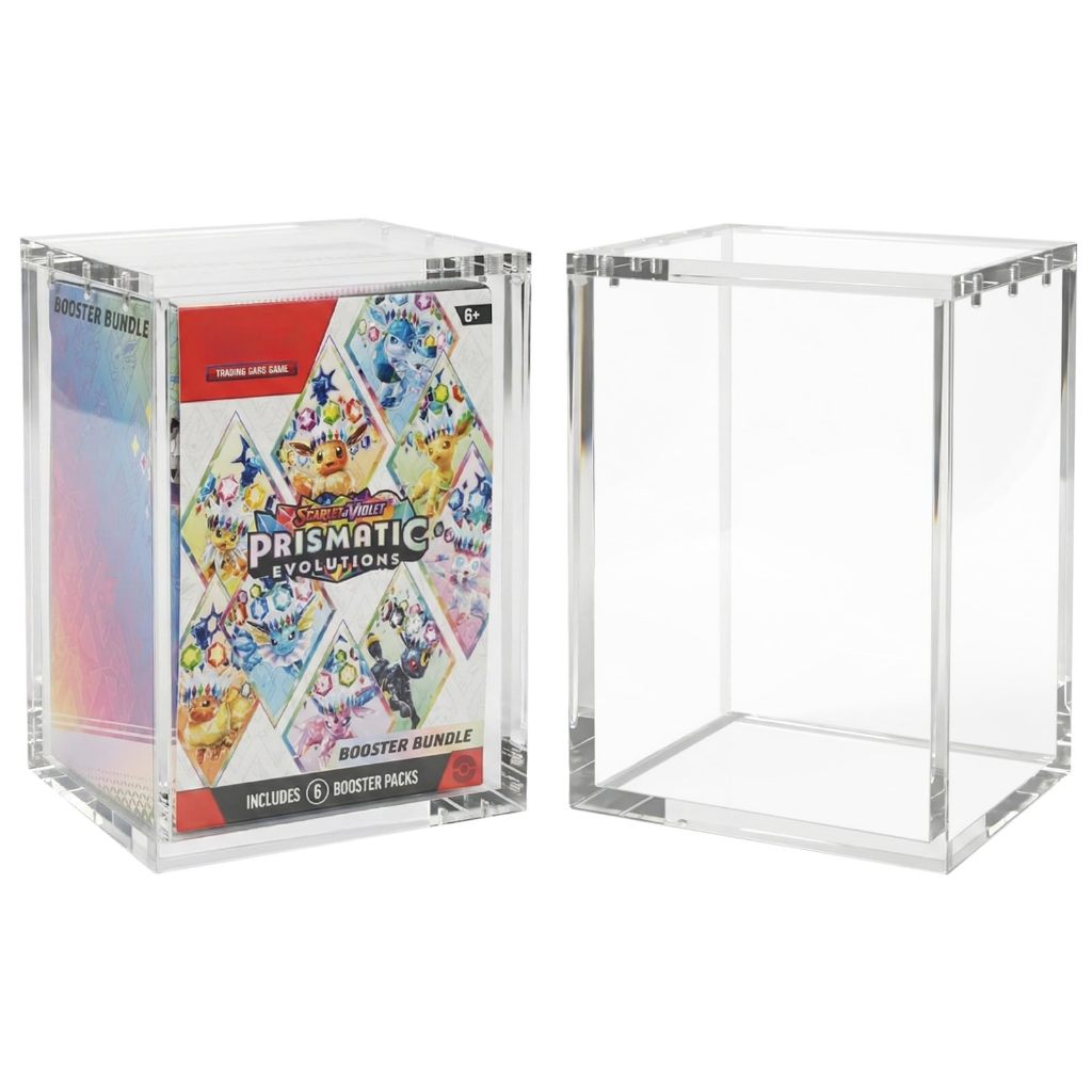 Premium Booster Bundle Magnetic Acrylic Display Case (2 Sizes Available ...