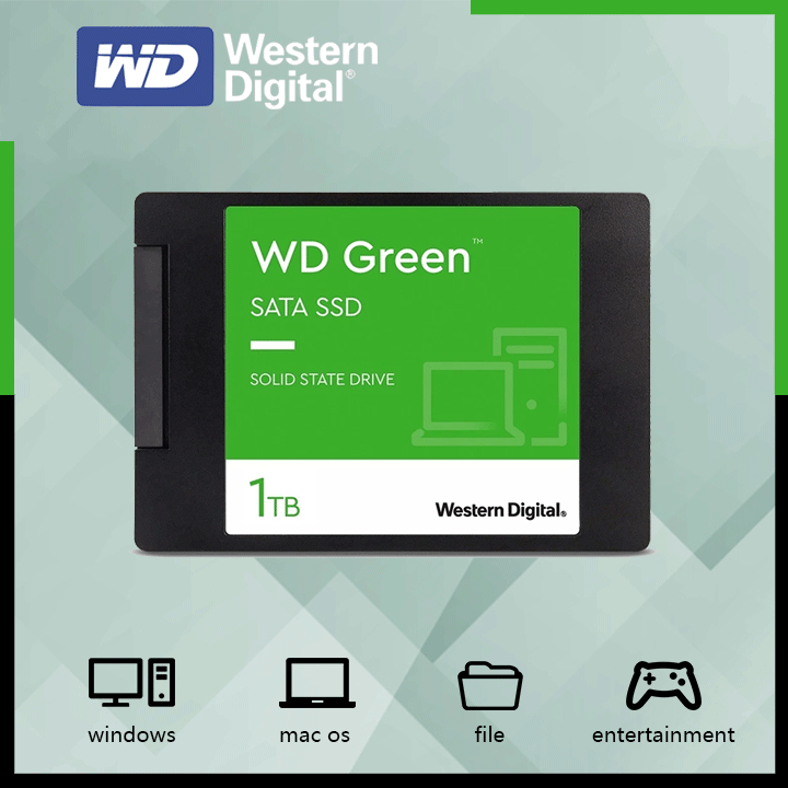 Western Digital Green 2.5'' SSD Internal hard drive SATA3 6.0Gb/s Solid ...