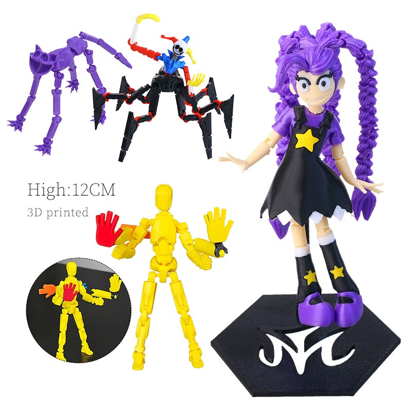 Prototype Poppy Playtime 5 Lily Lovebraids Action Figure Catnap 3D ...
