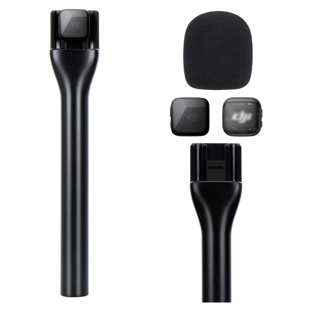 Handheld Wireless Mic Stand for DJI Mic Mini, Mic Interview Handheld ...