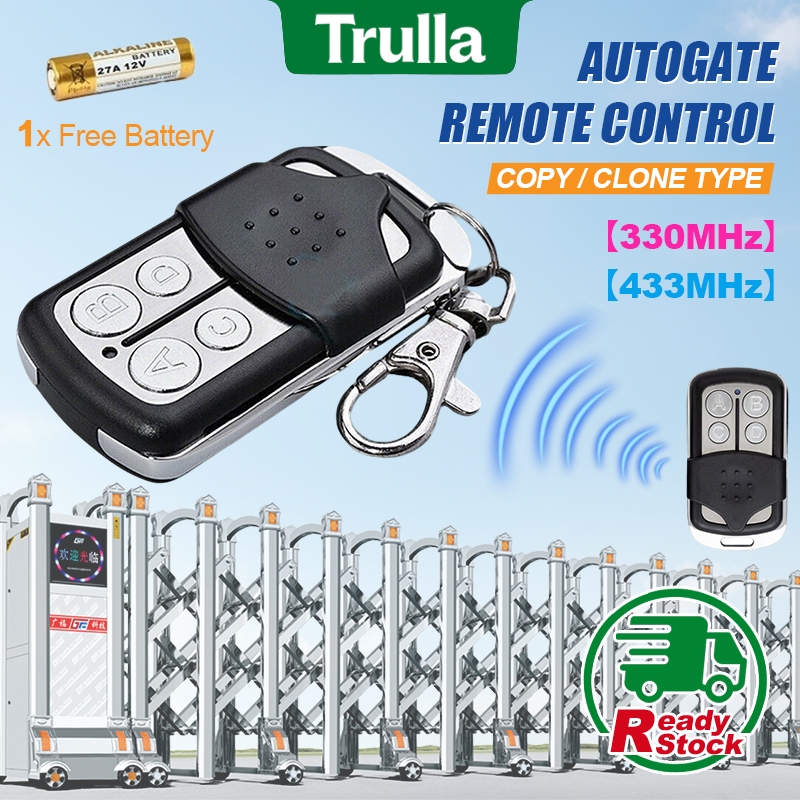 [New Arrival] 4 Channel Auto Gate Remote Control Key 8 Dip Switch ...