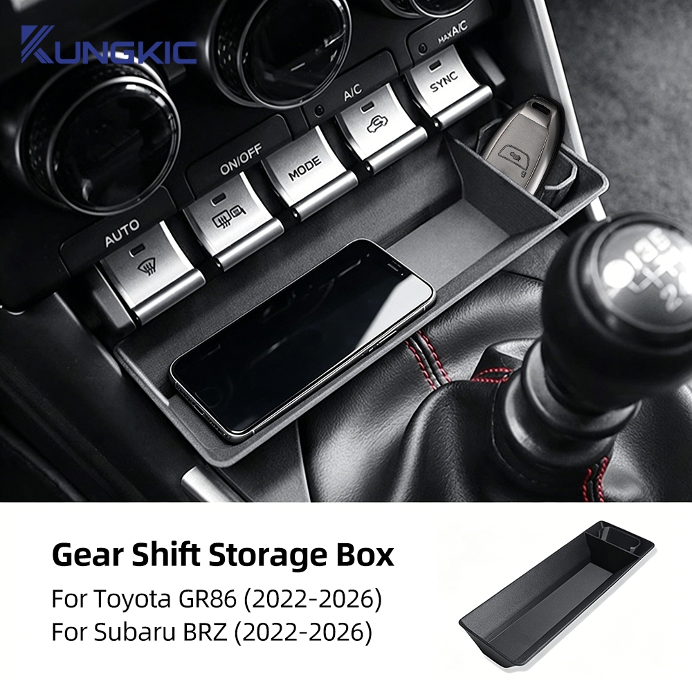 For Toyota GR86 Subaru BRZ 2022-2026 Centre Console Gear Storage Box ...