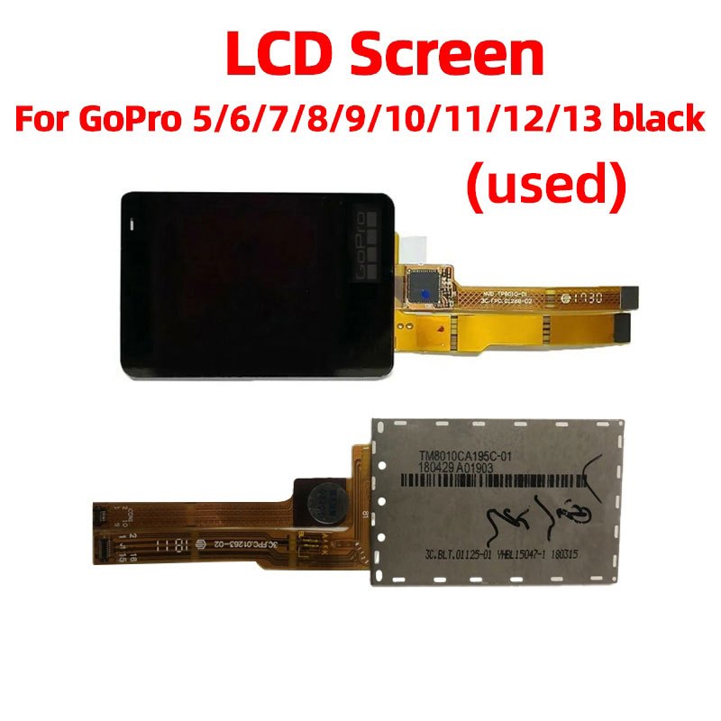Screen Repair Part For Gopro Hero 5/6/7/8/9/10/11/12/13 Black Action ...