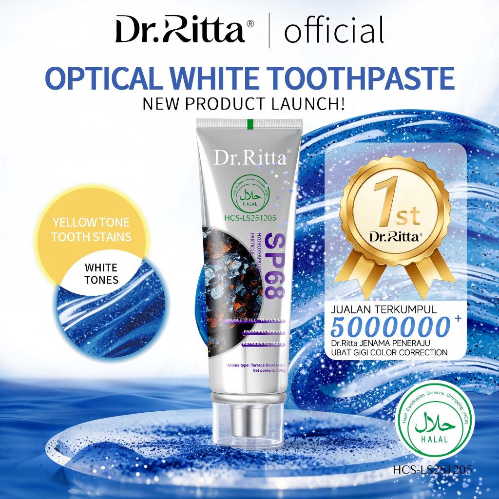 Dr.Ritta SP68 Whitening Toothpaste (100g) | Shopee Malaysia