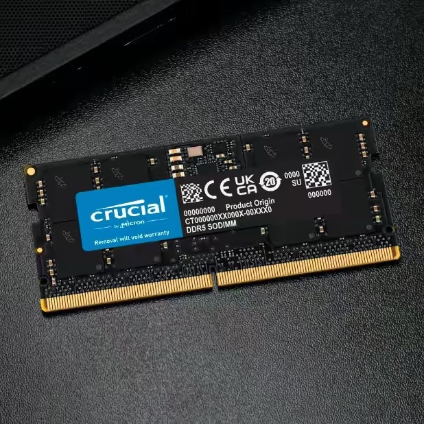 Crucial Memory RAMDDR5 8G 16GB 32GB 4800MHz 5600MHz LaptopRam(3Yrs ...