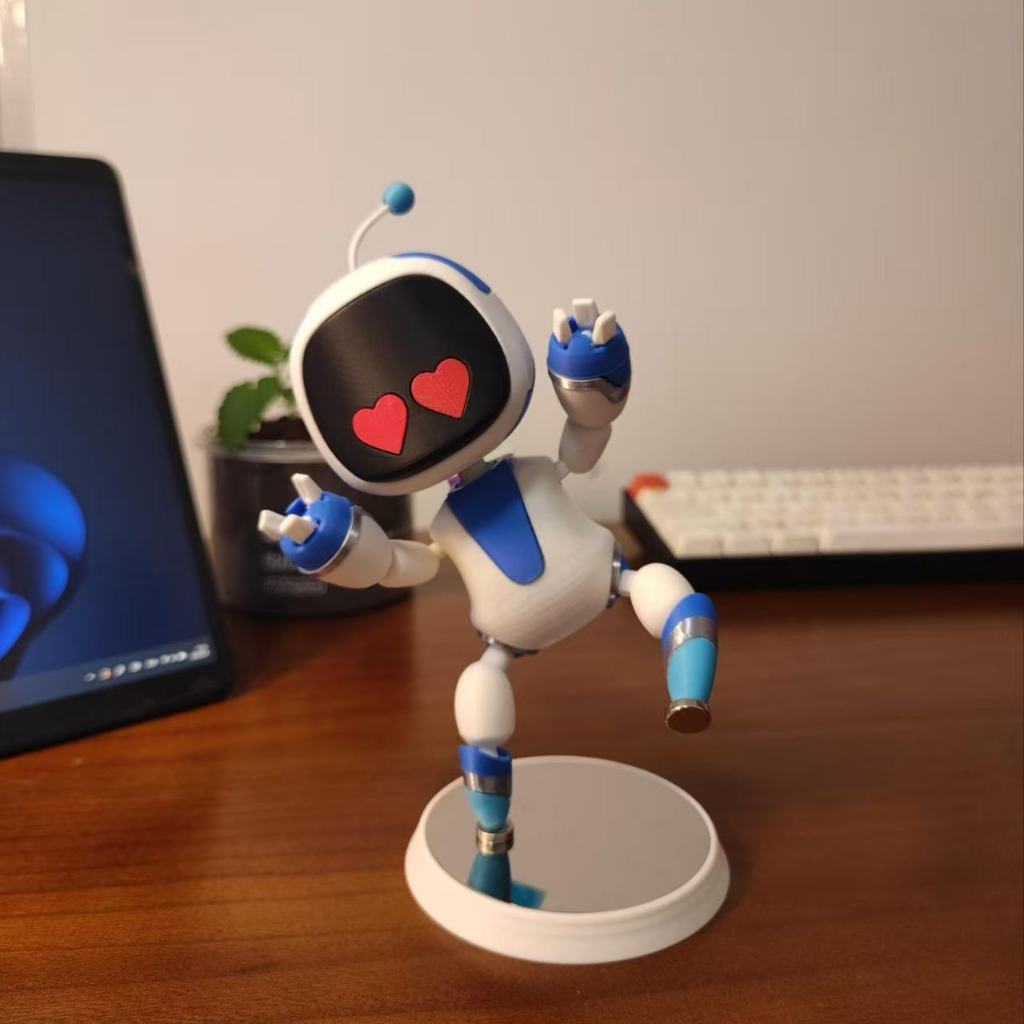 P PS5 Cosmic Robot AstroBot Joint Movable Model Hand-made Table with ...