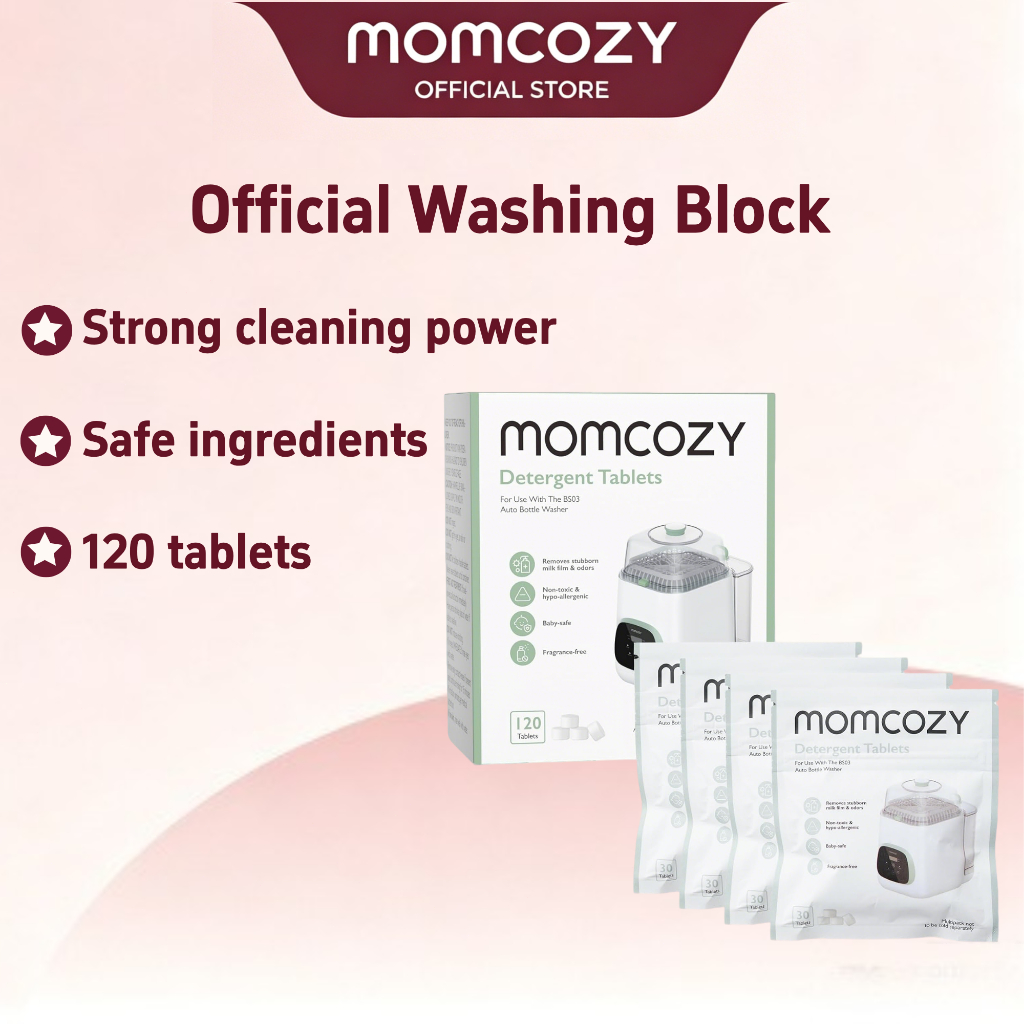 Momcozy Washing Block (120 Detergent Tablets) | Shopee Malaysia