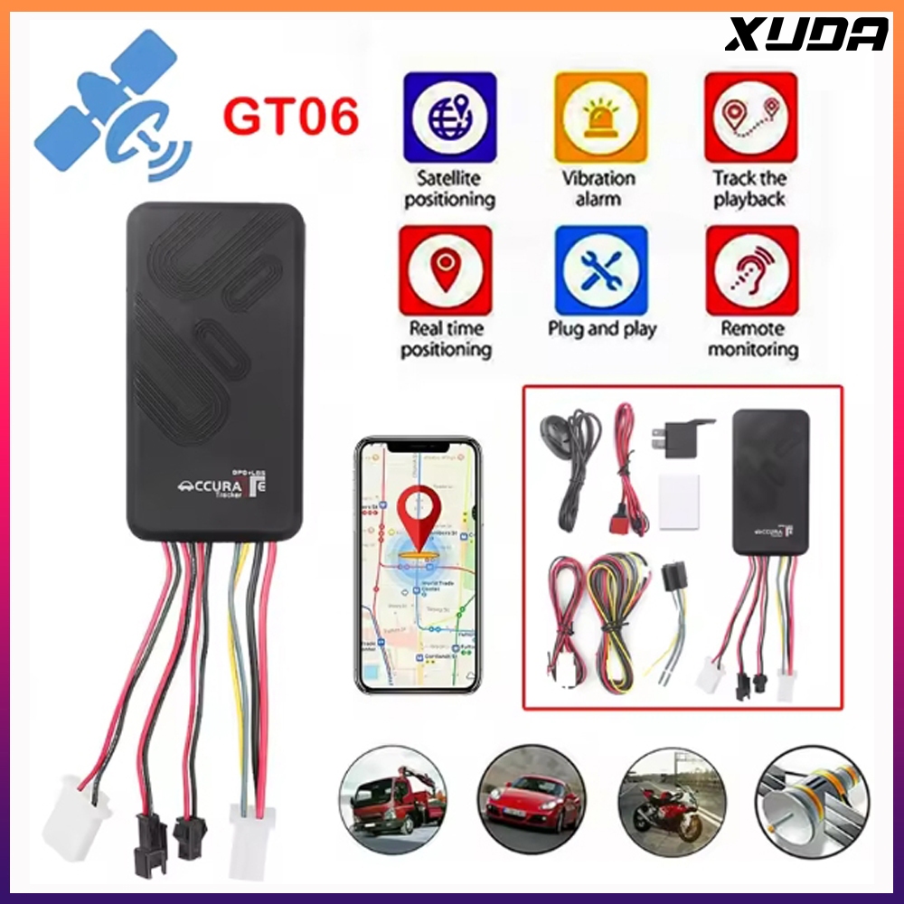 DAGPS GT06 Original Accurate GPS Tracker Vehicle Tracking Device with ...