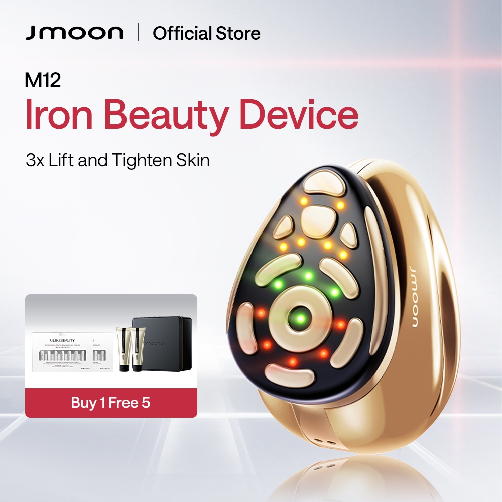 Jmoon M12 12-electrode Oversize Iron Home Use Beauty Device 3x Lift and ...