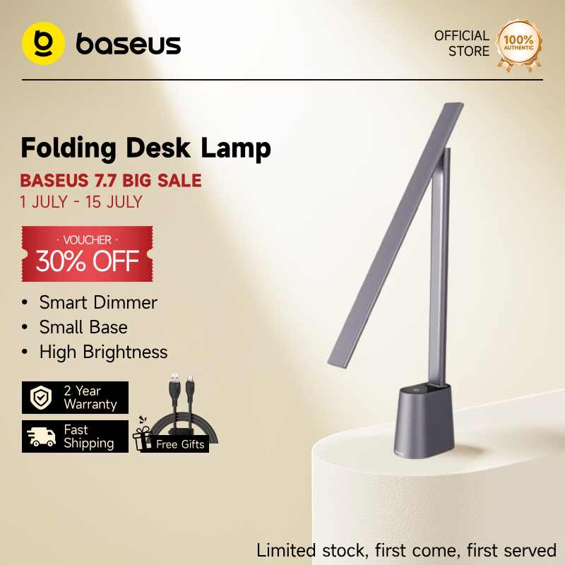 Baseus Smart Eye Series Folding Reading Desk Lamp Smart Light For Work ...