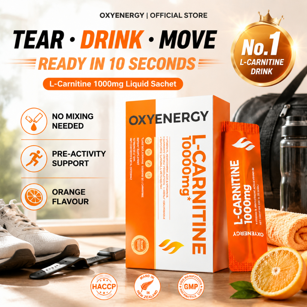 l carnitine 10000mg L-Carnitine 1000 mg OXYENERGY L-Carnitine 10000mg Drink Sachet