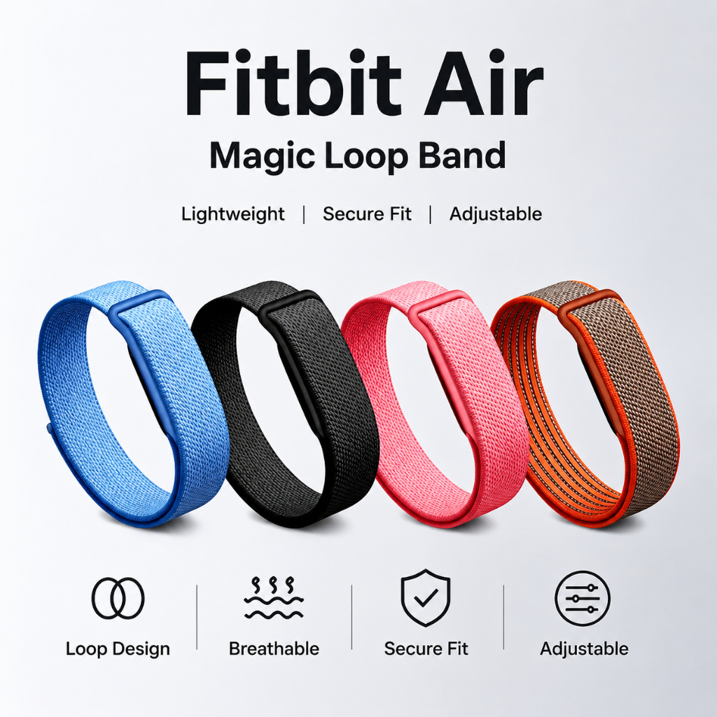 Fitbit Air screenless tracker with AI coaching | Shopee MY