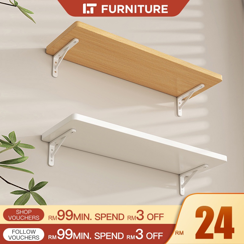 Wall shelf Wall Rack Rak Dinding Decoration DIY Wall Shelf Display Rack ...