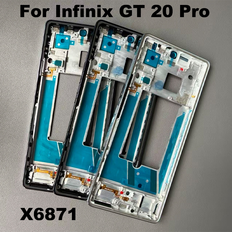 For Infinix GT 20 Pro Middle Frame Front Bezel Lcd Holder Rear Plate ...