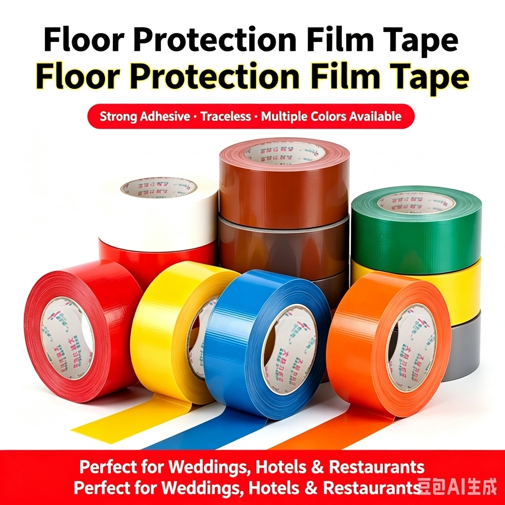 JYMY Heavy Duty Cloth Duct Tape, Strong Adhesive Waterproof Floor ...