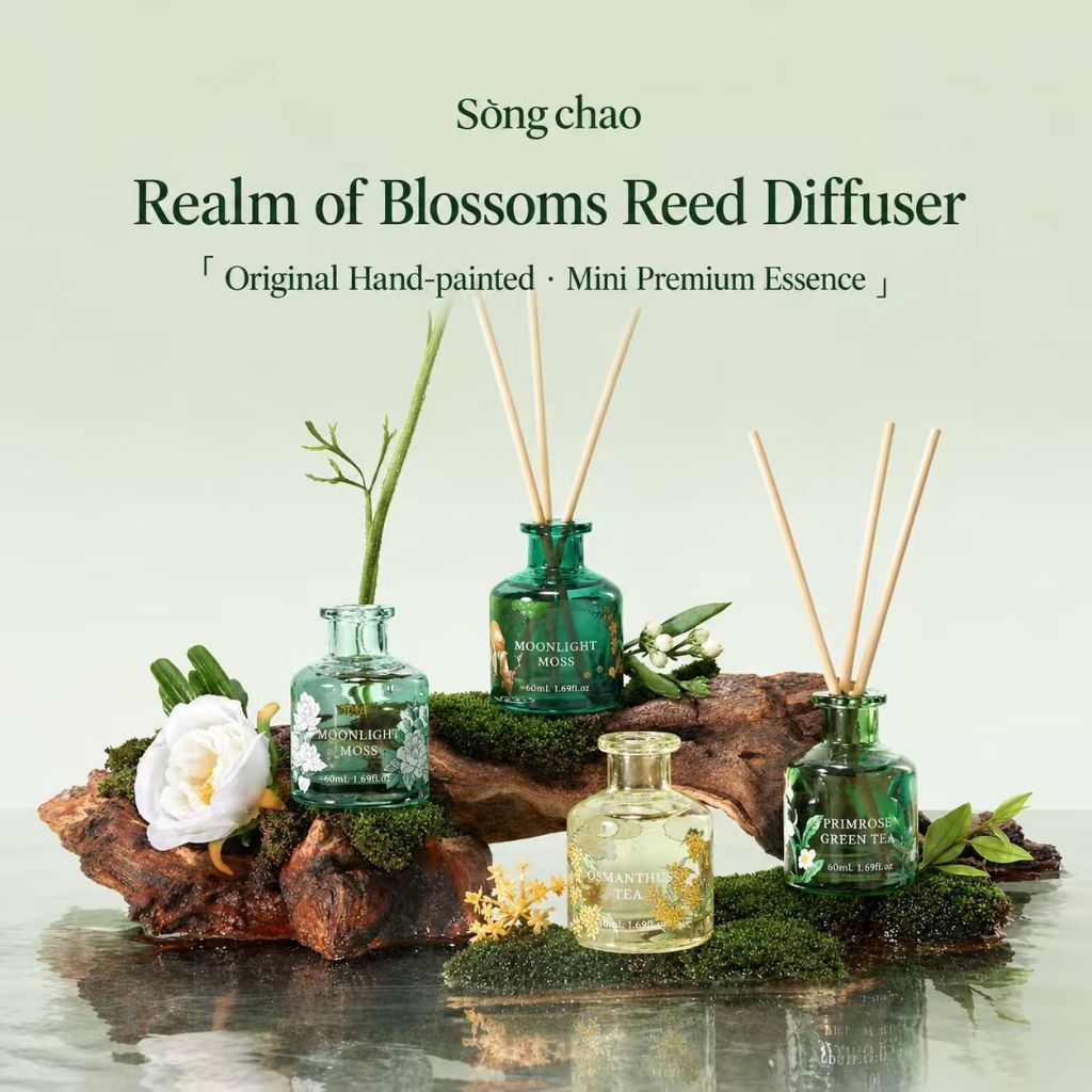 Reed Diffuser 50ML Long Lasting Luxury Home Fragrance for Bedroom ...