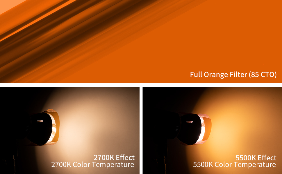 Description Picture 6 of itemSelens 40x50cm Lighting Filter Photography Diffusion Paper Gels Color Filter for Photo Studio Light Diffuser Sheet Red Head Lamp