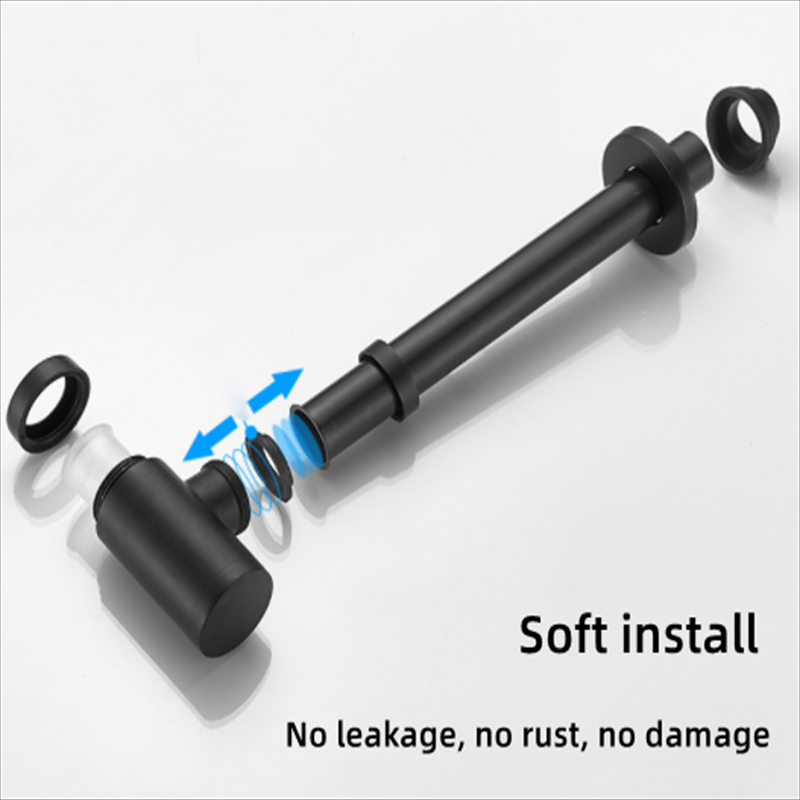 Bathroom Siphon Sink Drain Pipe Modern Bathroom Fixture Bottle Trap ...