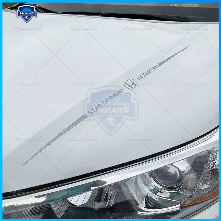 1PC Colorful Reflective Car Decoration Laser Stickers Car Door Body ...