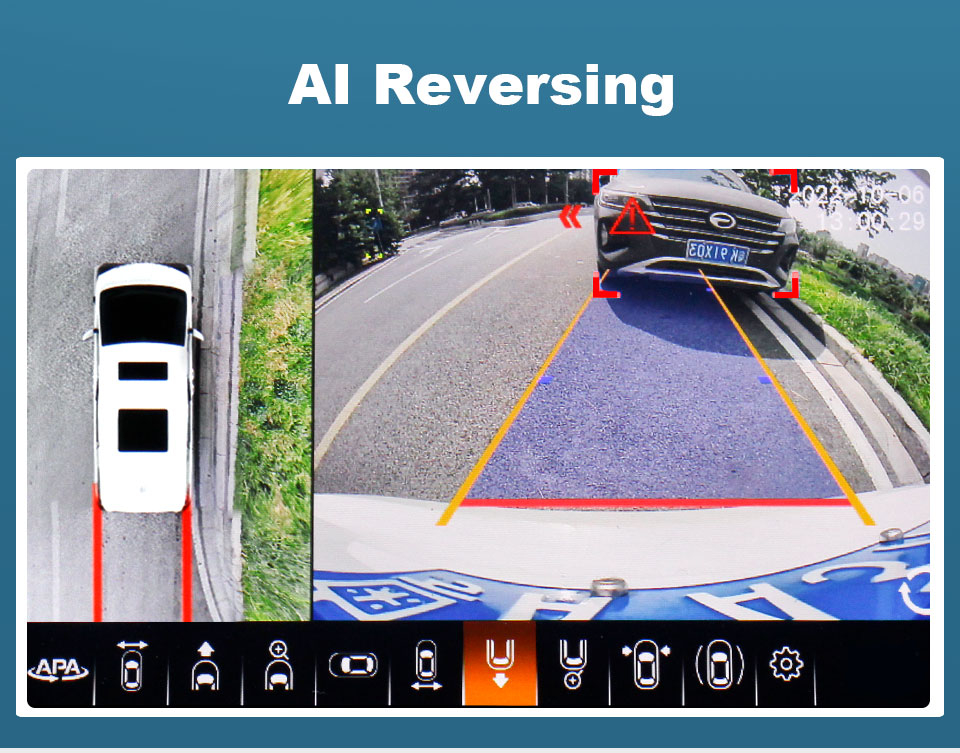 Smartour AI 3D 360 Car Camera Surround View System Driving With Bird ...